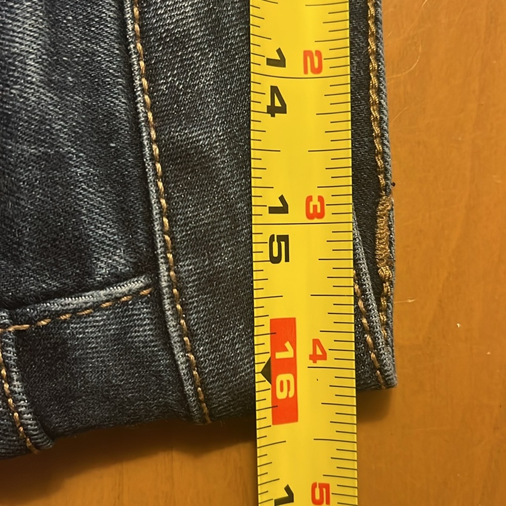 KanCan Curvy Dark Wash Curvy Denim Jeans Estillo Size 13/30 - Picture 16 of 16